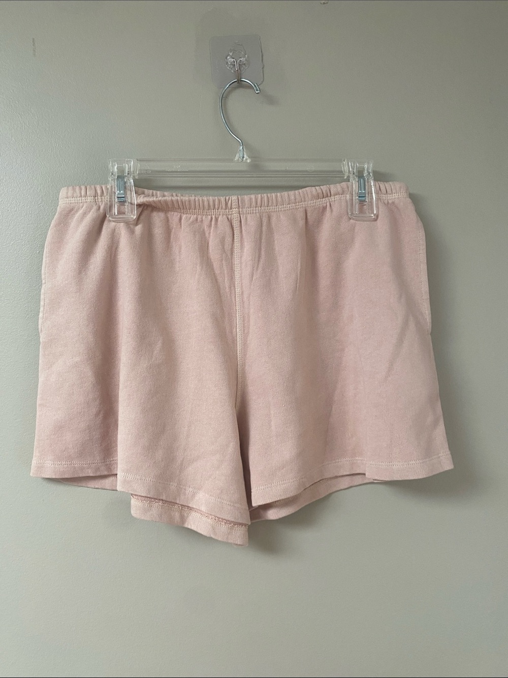 MATE the Label Organic Cotton French Terry track shorts Size L